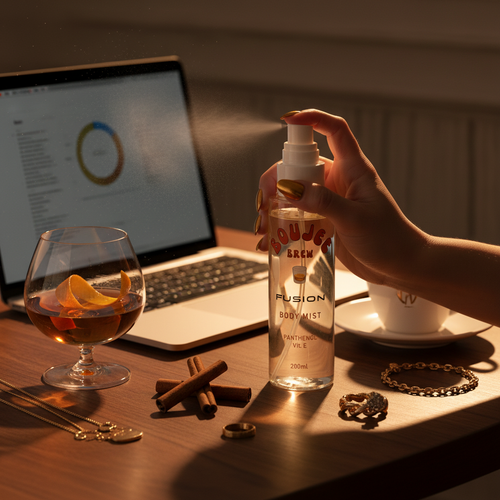 Boujee Brew Body Mist Lifestyle