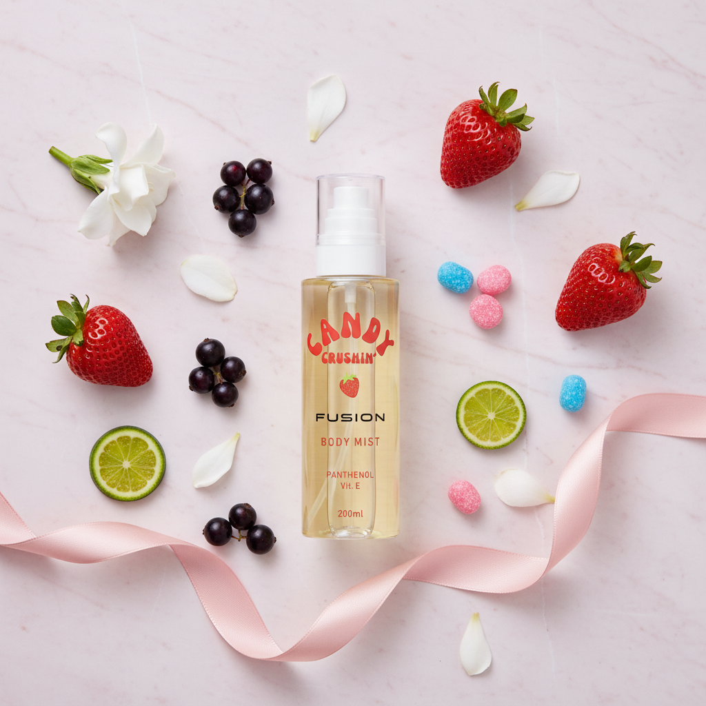 Candy Crushin' Flat Lay