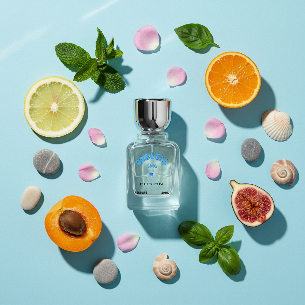 Coastal Cool EDP Flat Lay