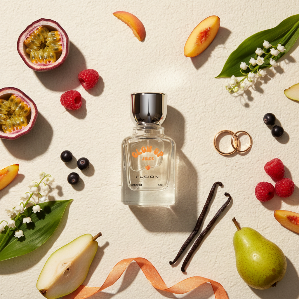 Glow Up Juice EDP Flat Lay