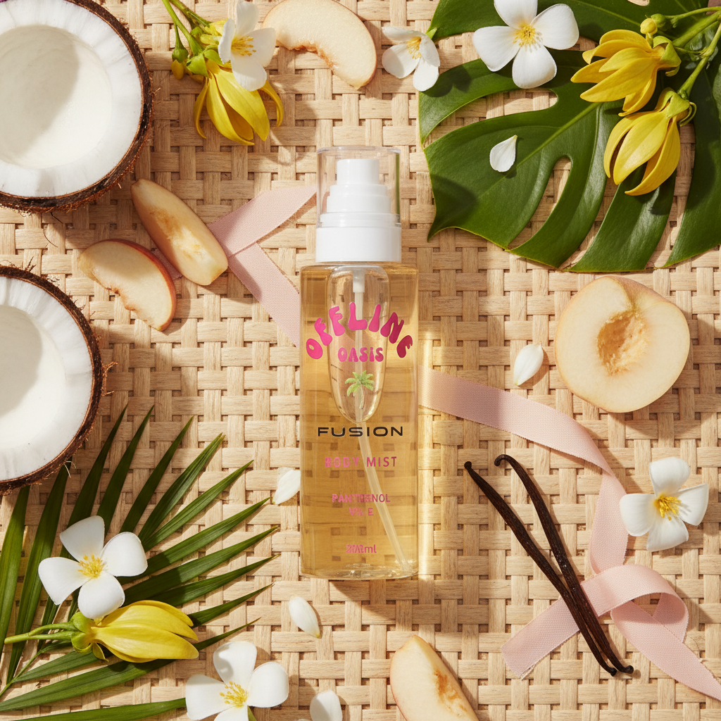 Offline Oasis Flat Lay