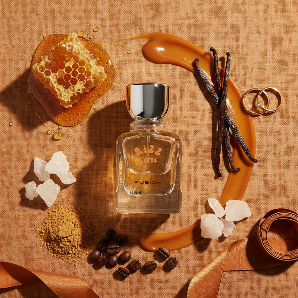 Rizz Latte EDP Flat Lay