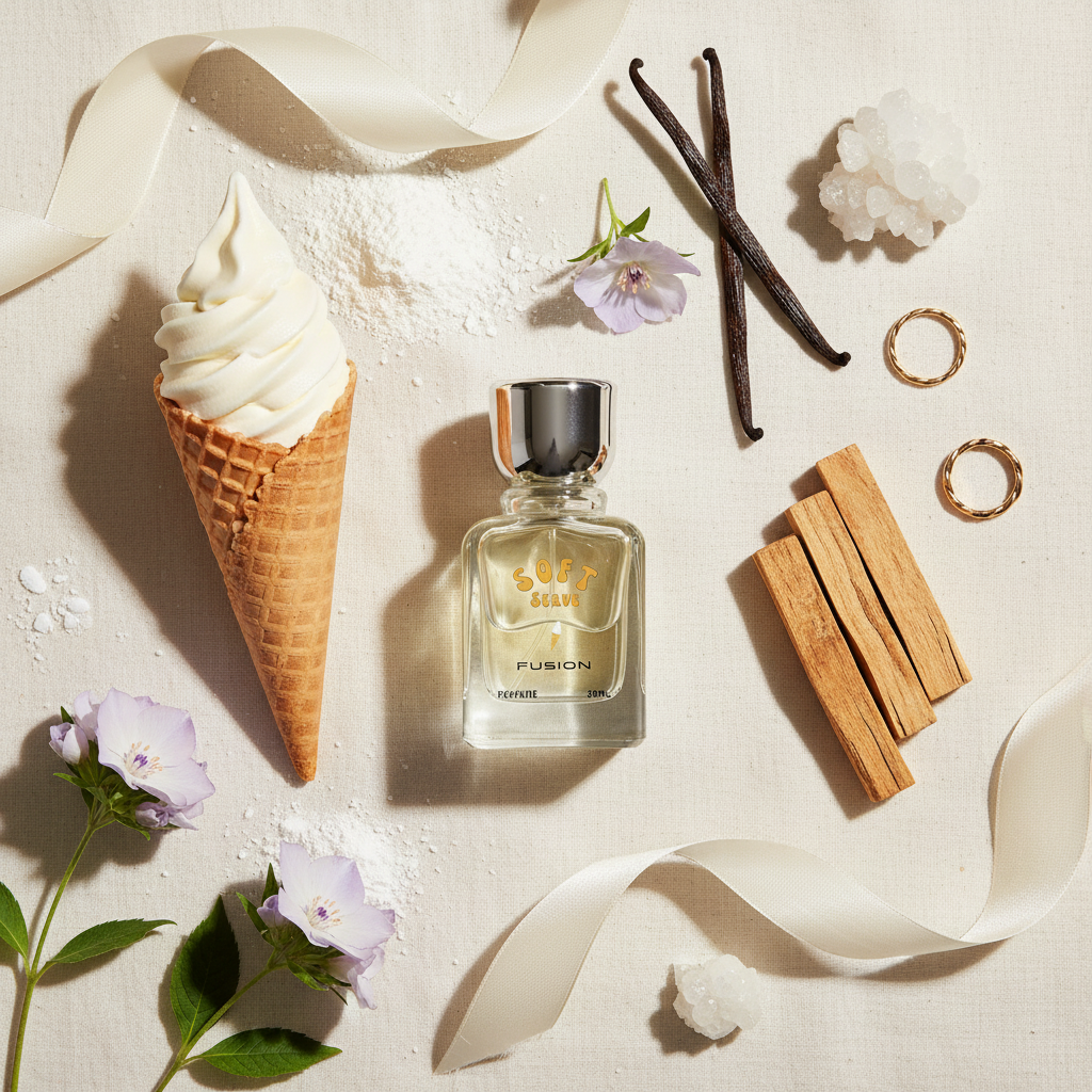 Soft Serve EDP Flat Lay